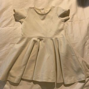 Creme Ralph Lauren dress. 9 months.